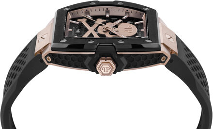 Philipp Plein The $keleton2.0 Heren Zwarte Horloge PWJFA0225 - One Size