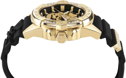 Philipp Plein The $kull Genderless Unisex Horloge Zwart PWNAA0122 - One Size