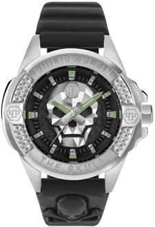 Philipp Plein The $kull Titan Zilver Horloge Philipp Plein , Black , Heren - ONE Size