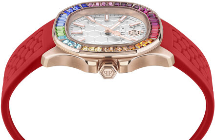 Philipp Plein The $pectre Dames Rode Horloge PWTAA1024 Rood