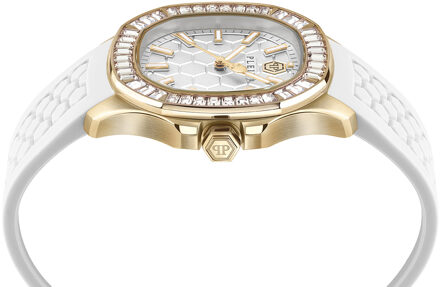 Philipp Plein The $pectre Dames Witte Horloge PWTAA0924 - One Size