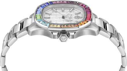 Philipp Plein The $pectre Dames Zilveren Horloge PWTAA1124
