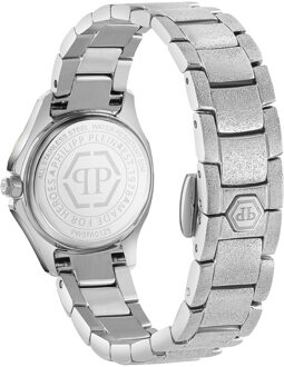 Philipp Plein The $pectre Lady Mini Dames Horloge Zilverkleurig PW5FA0125 - One Size