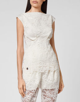 Philipp Plein Top - maat M Crème