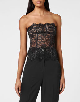 Philipp Plein Top Zwart - L