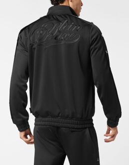 Philipp Plein Tracksuit Jacket Plein Deluxe Signature Zwart - L