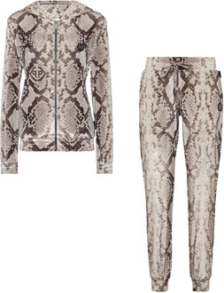 Philipp Plein Trainingspak: Hoodie & Broek Beige