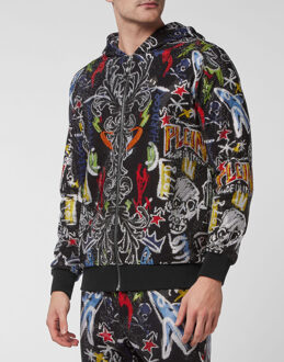 Philipp Plein Trainingspak: Top & Broek Zwart/Veelkleurig