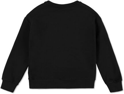 Philipp Plein Trui Ronde Hals Ls - maat 12J / 152cm Zwart