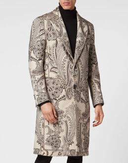 Philipp Plein Vacht Lang Paisley Beige