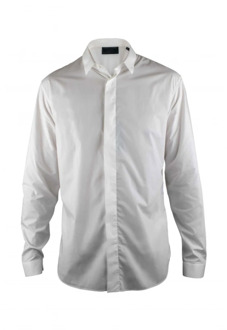Philipp Plein Witte Katoenen Overhemd, Gemaakt in Italië Philipp Plein , White , Heren - L