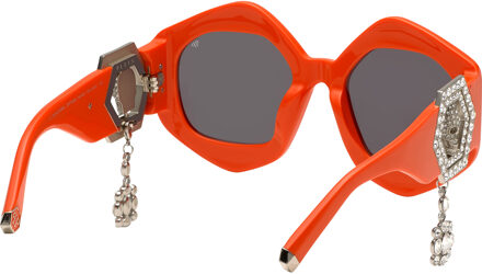 Philipp Plein Zonnebril Oranje - One Size