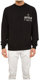 Philipp Plein Zwart Sweatshirt met Lange Mouwen Philipp Plein , Black , Heren