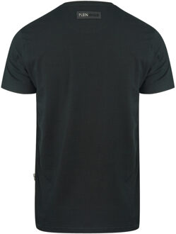 Philipp Plein zwart T-shirt met logo op de borst