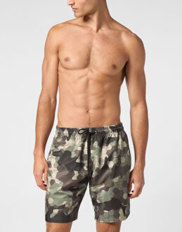 Philipp Plein Zwembroek Camouflage