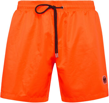 Philipp Plein Zwembroek Hexagon Oranje