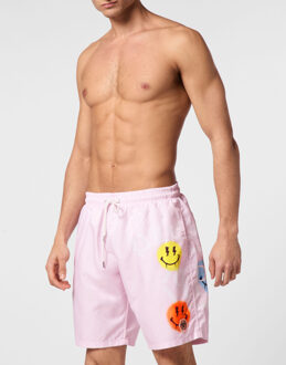 Philipp Plein Zwembroek Roze