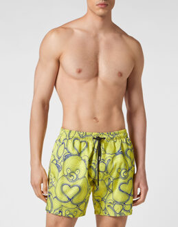 Philipp Plein Zwembroek Teddy Geel - S