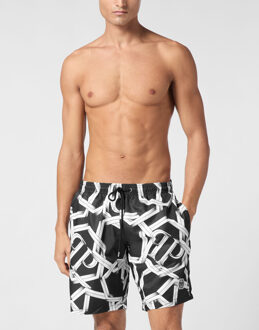 Philipp Plein Zwembroek Zwart - 3XL