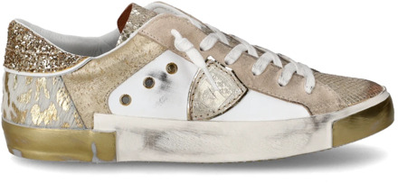 Philippe Model Gouden Uur Prsx Lage Sneakers Philippe Model , White , Dames - 36 Eu,37 Eu,41 Eu,38 Eu,40 Eu,35 Eu,39 EU