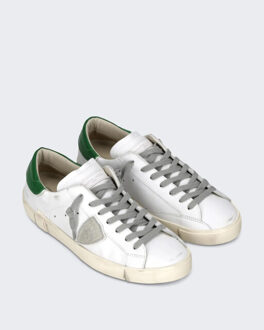 Philippe Model Heren prsx low man - maat 44 Wit