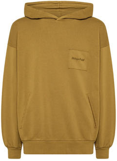 Philippe Model Jerome Oversized Hoodie in Mosterdgeel Philippe Model , Green , Heren - Xl,L,M,S