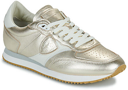 Philippe Model Lage Sneakers Philippe Model BLVILLE LOW WOMAN" Goud - 36,37,38,39