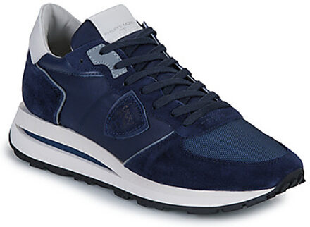 Philippe Model Lage Sneakers Philippe Model TROPEZ HAUTE LOW MAN" Blauw - 39,40,41,42,43,45,46
