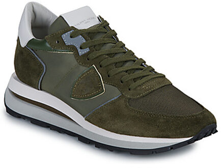 Philippe Model Lage Sneakers Philippe Model TROPEZ HAUTE LOW MAN" Kaki - 41,42,43