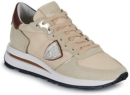 Philippe Model Lage Sneakers Philippe Model TROPEZ HAUTE LOW WOMAN" Beige - 36,37,38,39,40