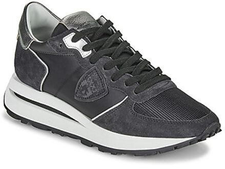Philippe Model Lage Sneakers Philippe Model TROPEZ HAUTE LOW WOMAN" Zwart - 36,38,39,40