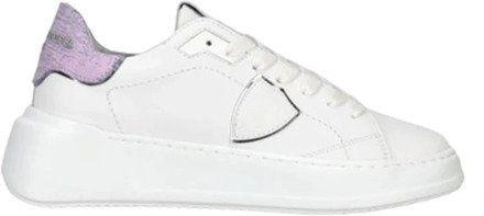 Philippe Model Lage Top Tres Temple Sneakers Philippe Model , White , Dames - 37 Eu,41 Eu,39 Eu,40 Eu,38 Eu,36 EU