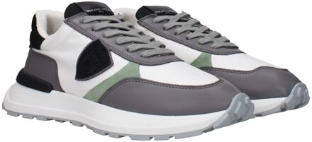 Philippe Model Leren Veterschoenen Sneakers Design Wit