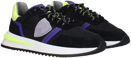 Philippe Model Mode Sneakers Zwart