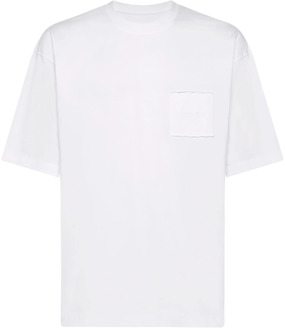 Philippe Model Monique Essence T-shirt - Wit Katoen Philippe Model , White , Dames - L,M,S,Xs