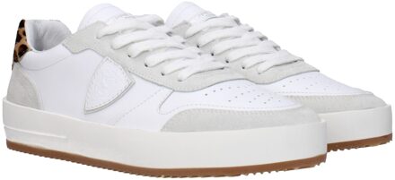 Philippe Model Paris Tx01 Leren Sneaker Wit
