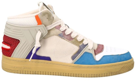Philippe Model Patchwork High Top Sneakers Philippe Model , Multicolor , Heren - 42 Eu,40 Eu,45 Eu,43 Eu,46 Eu,44 Eu,41 EU