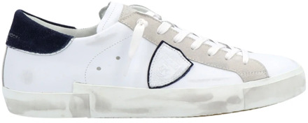 Philippe Model Premium Lage Sneakers Philippe Model , White , Heren - 44 Eu,40 Eu,42 Eu,41 EU