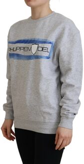 Philippe Model Ronde Hals Sweatshirt - maat EU 40 / UK 12 Lichtgrijs