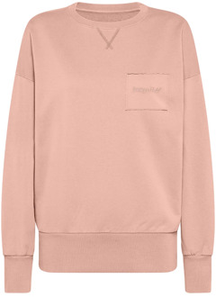 Philippe Model Roze Brigitte Sweatshirt, Oversized Fit Philippe Model , Pink , Dames - L,M,S,Xs