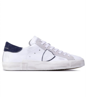 Philippe Model Sneakers met vintage-geïnspireerd ontwerp Philippe Model , White , Heren - 42 Eu,40 Eu,45 EU