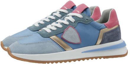 Philippe Model Sneakers Philippe Model , Blue , Dames - 36 Eu,40 Eu,41 EU