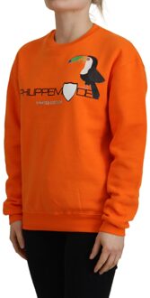 Philippe Model Toucan Sweater Beperkte Editie Oranje