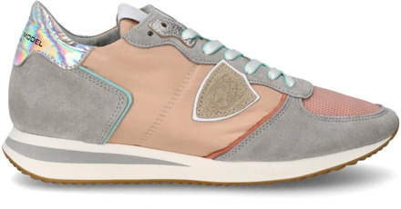 Philippe Model Trpx Mondial Pop Sneakers Philippe Model , Grijs , Dames - 41 Eu,36 Eu,37 Eu,40 Eu,38 EU