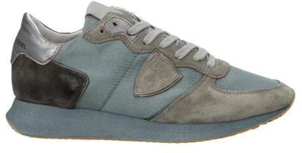 Philippe Model Turquoise Trpx Lage Sneakers Philippe Model , Green , Dames - 38 Eu,37 Eu,39 Eu,40 Eu,35 EU