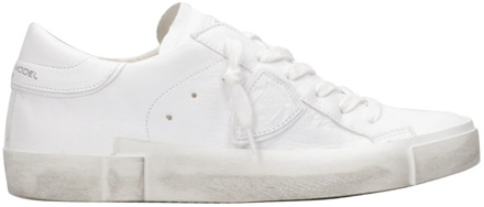 Philippe Model Witte Sneakers met Onconventionele Stijl Philippe Model , White , Dames - 37 Eu,38 Eu,36 Eu,40 Eu,39 EU