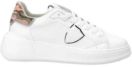 Philippe Model Witte Tres Temple Lage Sneakers Philippe Model , White , Dames - 41 Eu,38 Eu,42 Eu,40 Eu,35 Eu,37 Eu,39 Eu,36 EU