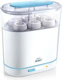 Philips Avent 3-in-1 Electric Steam Sterilizer for Baby Bottles Pacifiers Cups and More Best For Baby Health