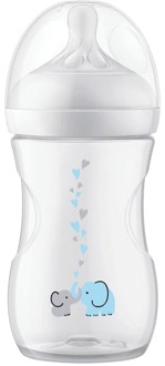 Philips Avent AirFree Babyfles - Natural Response - Olifant - 1 stuk - 260ml