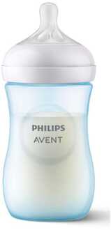 Philips Avent Avent - Babyfles - Natural Response - 1 stuk - Blauw - 260ml